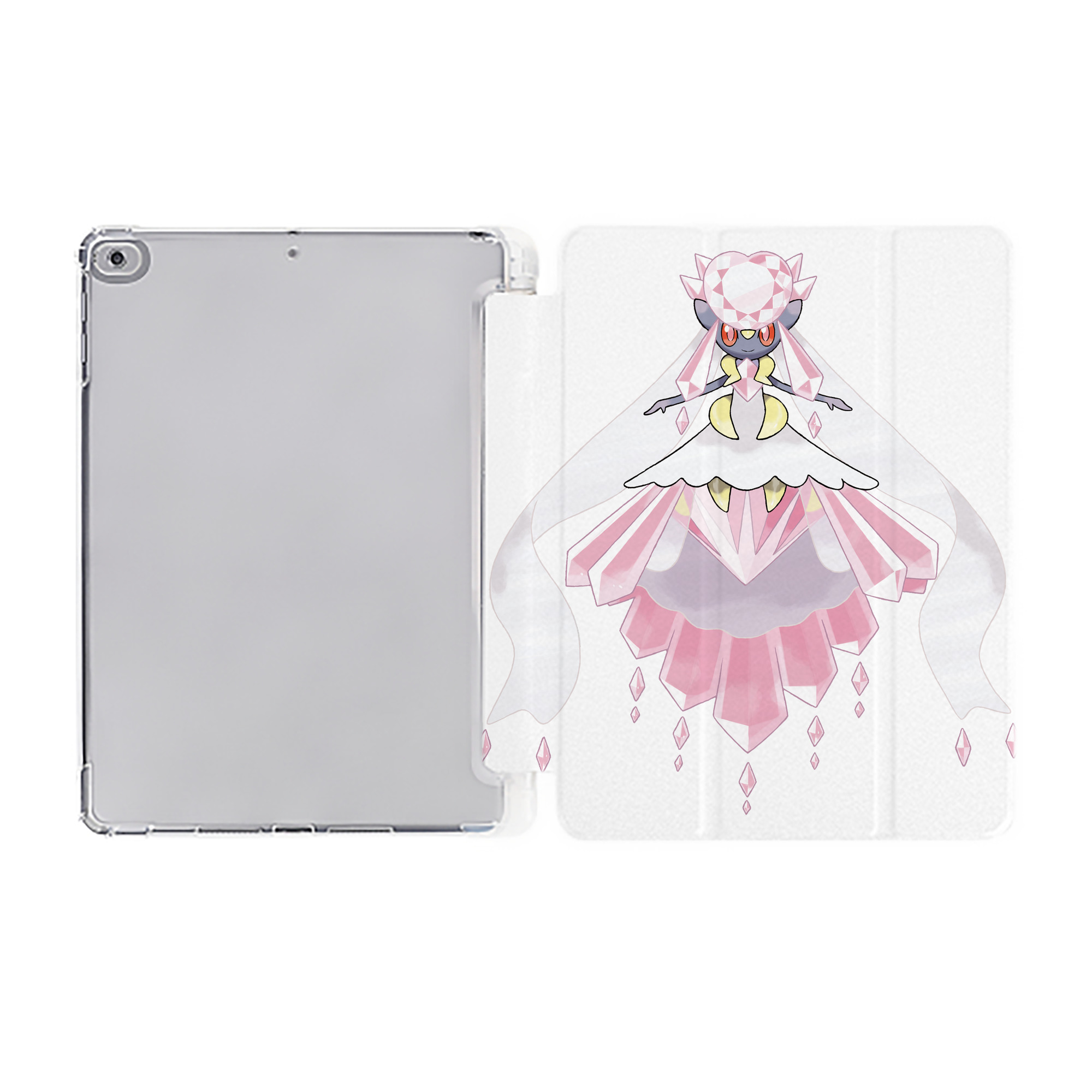（画像用） ポケットモンスター Pokémon IPad ケース ペン収納付き 三つ折りスタンド PUレザー×シリコン 対応機種9.5/10.5/10.9インチ
